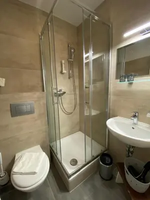 Ein Badezimmer in der Unterkunft Amaroo - Rooms & Apartments 