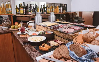 Essen im Hotel oder in der Nähe