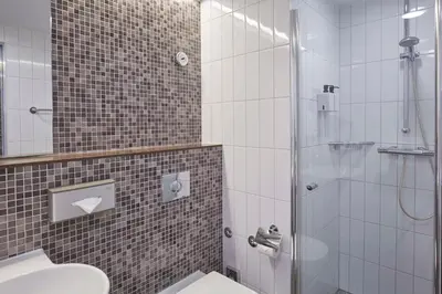 Ein Badezimmer in der Unterkunft Scandic Berlin Potsdamer Platz