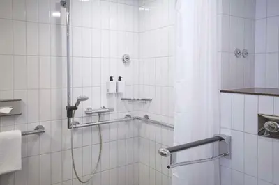 Ein Badezimmer in der Unterkunft Scandic Berlin Potsdamer Platz