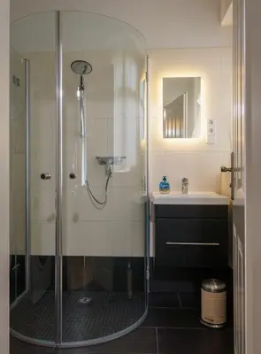 Ein Badezimmer in der Unterkunft Ferienwohnung Berlin