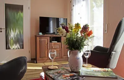 TV/Unterhaltungsangebot in der Unterkunft Ferienwohnungen am Roten Nil