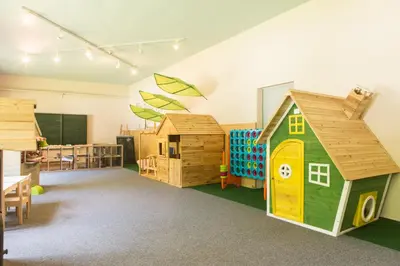 Der Kid's Club in der Unterkunft Natura Ferienpark - Bungalows am Grimnitzsee Schorfheide
