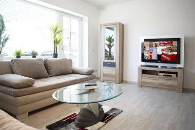 TV/Unterhaltungsangebot in der Unterkunft Ferienhaus-Parsteinsee
