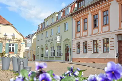 Das Gebäude in dem sich das Hotel befindet