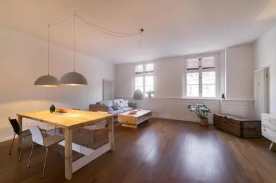 Ein Sitzbereich in der Unterkunft Design Apartments - 