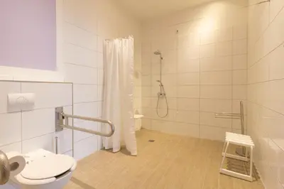 Ein Badezimmer in der Unterkunft Marina Niederhavel