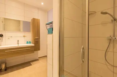 Ein Badezimmer in der Unterkunft Marina Niederhavel