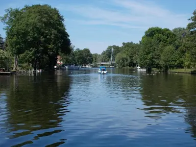 Naturlandschaft in der Nähe des Ferienhauses