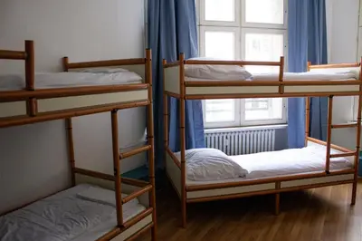 Ein Bett oder Betten in einem Zimmer der Unterkunft Metropol Hostel Berlin