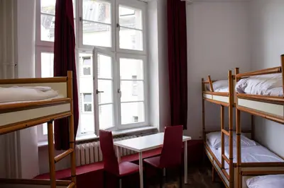 Ein Bett oder Betten in einem Zimmer der Unterkunft Metropol Hostel Berlin
