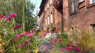 Ein Garten an der Unterkunft Gäste- und Tagungshaus am Glockengarten