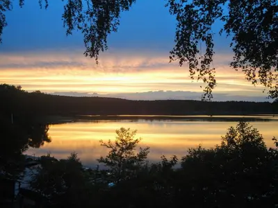 Naturlandschaft in der Nähe des Ferienhauses
