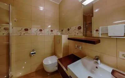 Ein Badezimmer in der Unterkunft Strandhotel Buckow Resort & SPA gut-Hotels SEE