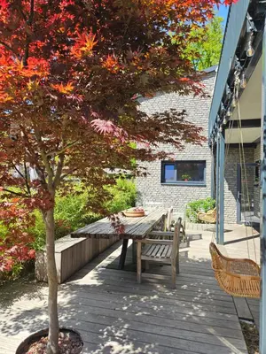 Ein Garten an der Unterkunft Hey Spreewald Ferienapartments