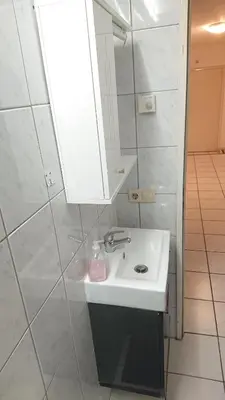 Ein Badezimmer in der Unterkunft 2-Zimmerwohnung
