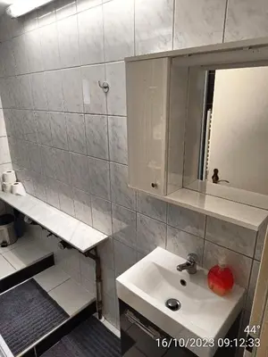 Ein Badezimmer in der Unterkunft 2-Zimmerwohnung