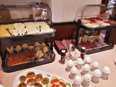 Essen im Hotel oder in der Nähe
