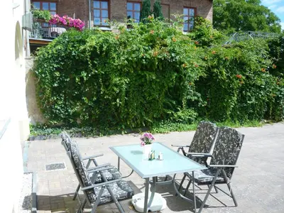 Ein Garten an der Unterkunft Hotel Krone Lindow