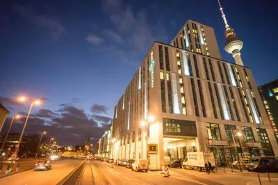 Das Gebäude in dem sich das Hotel befindet