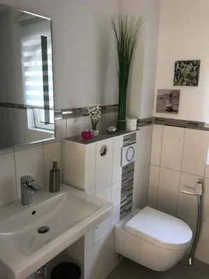 Ein Badezimmer in der Unterkunft Villa Fallingstar