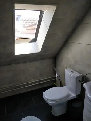 Ein Badezimmer in der Unterkunft Hotel Zum goldenen Stern