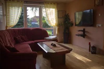 TV/Unterhaltungsangebot in der Unterkunft Ferienhaus Bogsi