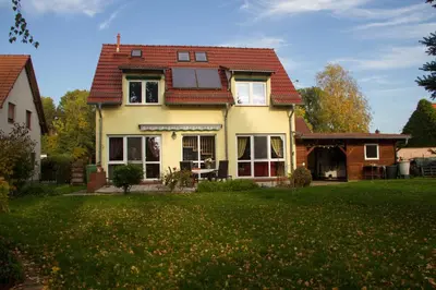Ein Garten an der Unterkunft Ferienhaus Bogsi