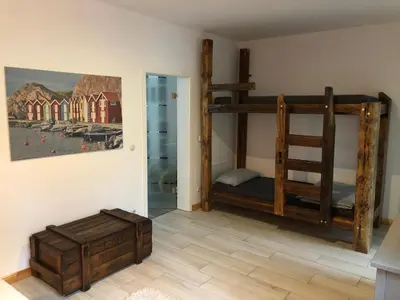 Ein Bett oder Betten in einem Zimmer der Unterkunft Alexanderhaus, Pension und Restaurant