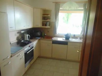 Küche/Küchenzeile in der Unterkunft Ferienhaus Emmelie