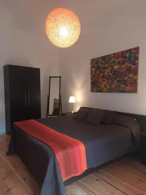 Ein Bett oder Betten in einem Zimmer der Unterkunft Berlin Apartments Mitte
