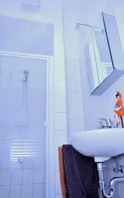 Ein Badezimmer in der Unterkunft Berlin Apartments Mitte