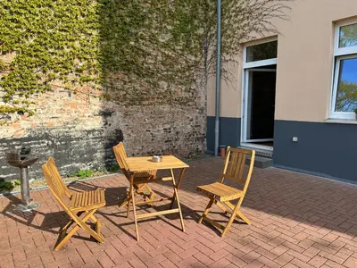 Grundriss der Unterkunft Moderne Wohnung in Eberswalde