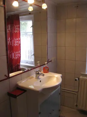 Ein Badezimmer in der Unterkunft Spreewaldunterkunft Buchecker