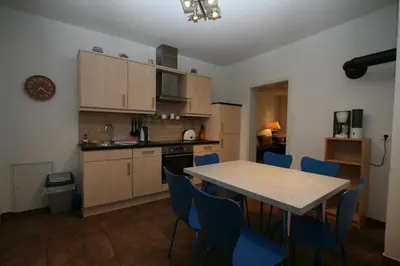 Küche/Küchenzeile in der Unterkunft Ferienwohnung Templin