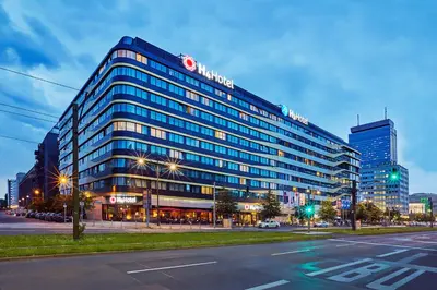 Das Gebäude in dem sich das Hotel befindet