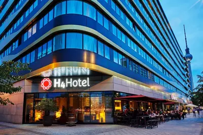 Das Gebäude in dem sich das Hotel befindet