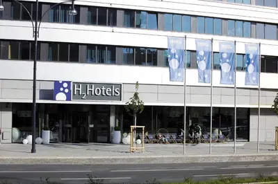 Das Gebäude in dem sich das Hotel befindet