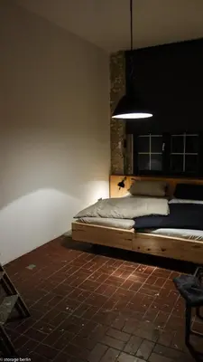 Ein Bett oder Betten in einem Zimmer der Unterkunft Storage Loft Apartment