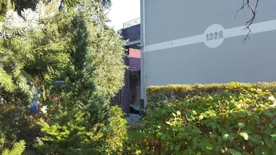 Ein Garten an der Unterkunft Ferienhaus am See