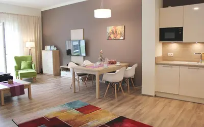 TV/Unterhaltungsangebot in der Unterkunft PRIMA Inn Ferienwohnungen Seetor Residenz