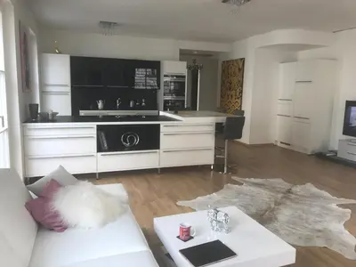 Küche/Küchenzeile in der Unterkunft Luxury 145 m2 Apartment with Terrace