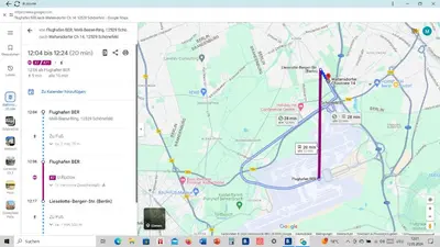 Grundriss der Unterkunft Ferienwohnung Berlin - Schönefeld Flughafen mit Küche