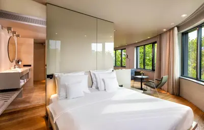 Ein Bett oder Betten in einem Zimmer der Unterkunft SANA Berlin Hotel