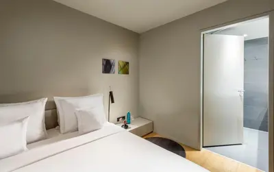 Ein Bett oder Betten in einem Zimmer der Unterkunft SANA Berlin Hotel