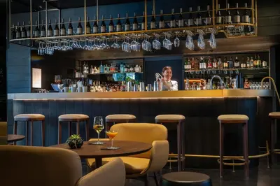 Getränke in der Unterkunft SANA Berlin Hotel