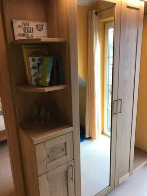 Die Bibliothek in der Ferienwohnung