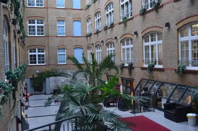 Das Gebäude in dem sich das Hostel befindet