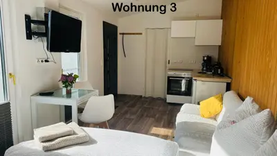 Küche/Küchenzeile in der Unterkunft Ferienwohnung Felix