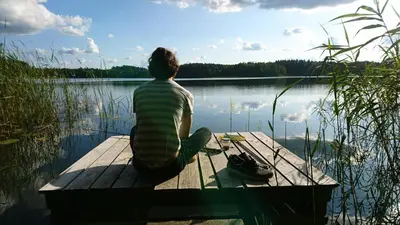 Naturlandschaft in der Nähe der Ferienwohnung